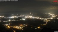 Archiv Foto Webcam Hoher Kasten - Blick ins Rheintal 23:00