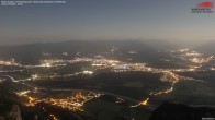 Archiv Foto Webcam Hoher Kasten - Blick ins Rheintal 23:00