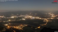 Archiv Foto Webcam Hoher Kasten - Blick ins Rheintal 01:00