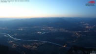Archiv Foto Webcam Hoher Kasten - Blick ins Rheintal 03:00