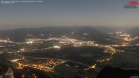 Archived image Webcam Hoher Kasten - View to the Rheintal 01:00