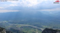 Archiv Foto Webcam Hoher Kasten - Blick ins Rheintal 09:00