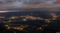 Archiv Foto Webcam Hoher Kasten - Blick ins Rheintal 03:00