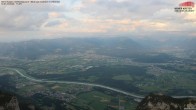 Archiv Foto Webcam Hoher Kasten - Blick ins Rheintal 19:00