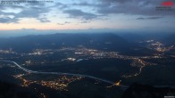 Archived image Webcam Hoher Kasten - View to the Rheintal 03:00