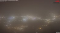 Archiv Foto Webcam Hoher Kasten - Blick ins Rheintal 23:00