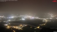 Archiv Foto Webcam Hoher Kasten - Blick ins Rheintal 01:00