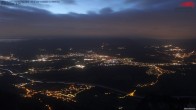 Archiv Foto Webcam Hoher Kasten - Blick ins Rheintal 03:00