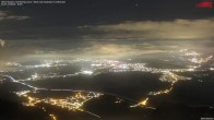 Archiv Foto Webcam Hoher Kasten - Blick ins Rheintal 23:00