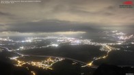 Archiv Foto Webcam Hoher Kasten - Blick ins Rheintal 01:00