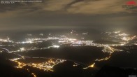 Archiv Foto Webcam Hoher Kasten - Blick ins Rheintal 23:00