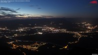 Archiv Foto Webcam Hoher Kasten - Blick ins Rheintal 03:00