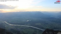 Archiv Foto Webcam Hoher Kasten - Blick ins Rheintal 05:00