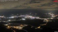Archiv Foto Webcam Hoher Kasten - Blick ins Rheintal 23:00