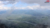 Archiv Foto Webcam Hoher Kasten - Blick ins Rheintal 13:00