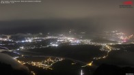 Archiv Foto Webcam Hoher Kasten - Blick ins Rheintal 01:00