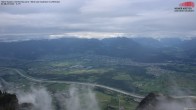 Archiv Foto Webcam Hoher Kasten - Blick ins Rheintal 17:00