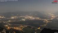Archiv Foto Webcam Hoher Kasten - Blick ins Rheintal 01:00
