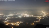 Archiv Foto Webcam Hoher Kasten - Blick ins Rheintal 03:00