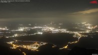 Archiv Foto Webcam Hoher Kasten - Blick ins Rheintal 23:00