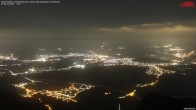 Archiv Foto Webcam Hoher Kasten - Blick ins Rheintal 01:00
