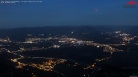 Archived image Webcam Hoher Kasten - View to the Rheintal 17:00