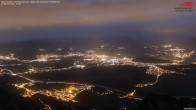 Archiv Foto Webcam Hoher Kasten - Blick ins Rheintal 19:00