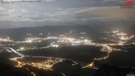 Archiv Foto Webcam Hoher Kasten - Blick ins Rheintal 23:00
