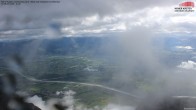 Archiv Foto Webcam Hoher Kasten - Blick ins Rheintal 09:00