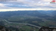 Archiv Foto Webcam Hoher Kasten - Blick ins Rheintal 17:00