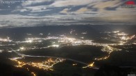 Archiv Foto Webcam Hoher Kasten - Blick ins Rheintal 01:00