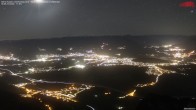 Archiv Foto Webcam Hoher Kasten - Blick ins Rheintal 03:00