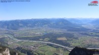 Archived image Webcam Hoher Kasten - View to the Rheintal 11:00