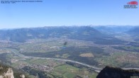 Archived image Webcam Hoher Kasten - View to the Rheintal 13:00