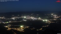 Archived image Webcam Hoher Kasten - View to the Rheintal 19:00