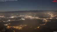 Archiv Foto Webcam Hoher Kasten - Blick ins Rheintal 23:00