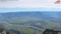 Archiv Foto Webcam Hoher Kasten - Blick ins Rheintal 11:00