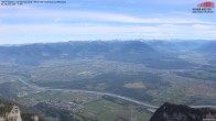 Archiv Foto Webcam Hoher Kasten - Blick ins Rheintal 13:00