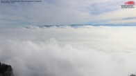 Archiv Foto Webcam Hoher Kasten - Blick ins Rheintal 09:00