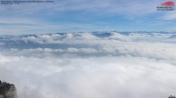 Archiv Foto Webcam Hoher Kasten - Blick ins Rheintal 11:00