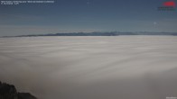 Archiv Foto Webcam Hoher Kasten - Blick ins Rheintal 01:00