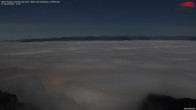 Archiv Foto Webcam Hoher Kasten - Blick ins Rheintal 03:00