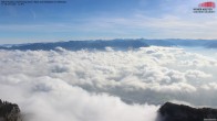 Archiv Foto Webcam Hoher Kasten - Blick ins Rheintal 09:00