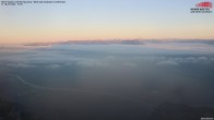Archiv Foto Webcam Hoher Kasten - Blick ins Rheintal 17:00