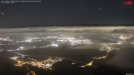 Archiv Foto Webcam Hoher Kasten - Blick ins Rheintal 23:00