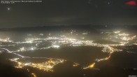 Archived image Webcam Hoher Kasten - View to the Rheintal 23:00