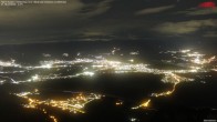Archived image Webcam Hoher Kasten - View to the Rheintal 23:00