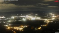 Archived image Webcam Hoher Kasten - View to the Rheintal 23:00