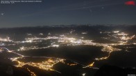 Archiv Foto Webcam Hoher Kasten - Blick ins Rheintal 21:00