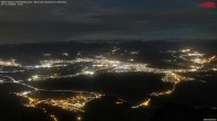 Archiv Foto Webcam Hoher Kasten - Blick ins Rheintal 23:00
